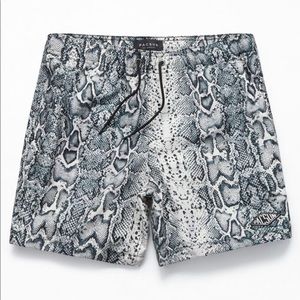 Pacsun snake print shorts